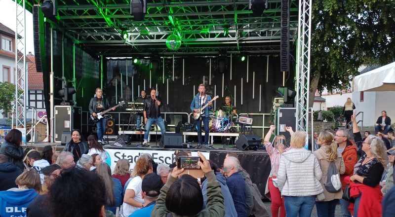 Bühne auf dem Eschenplatz