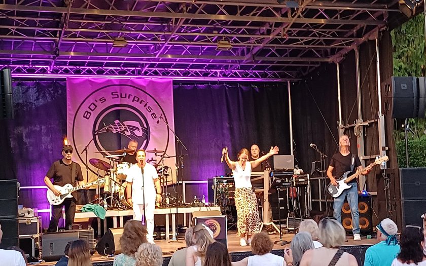 Band 80' Surprise auf der Eschenplatzbühne