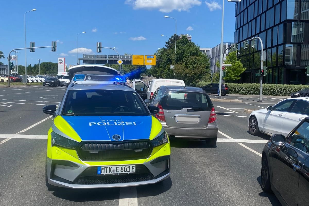 Stadtpolizei - Fahrzeugkontrolle