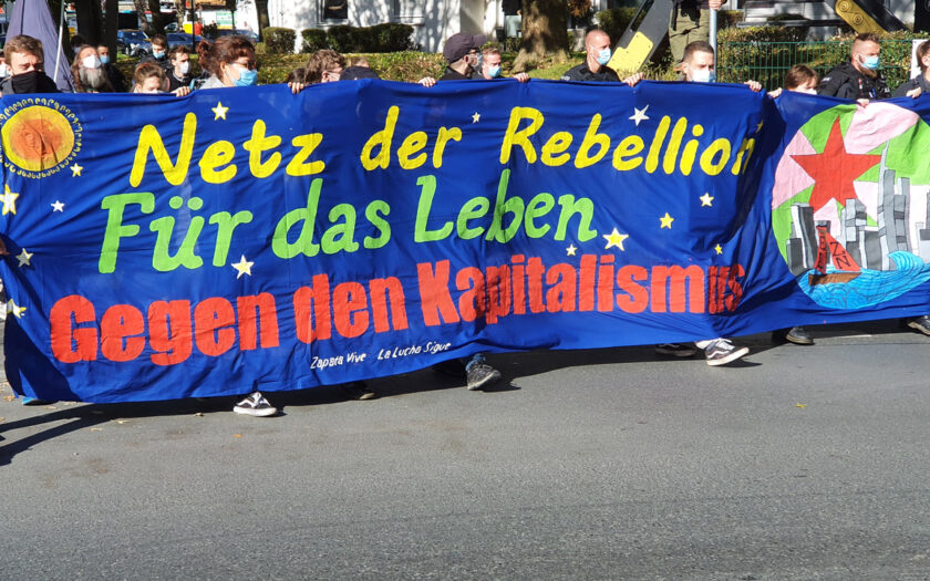 Demozug in Eschborn